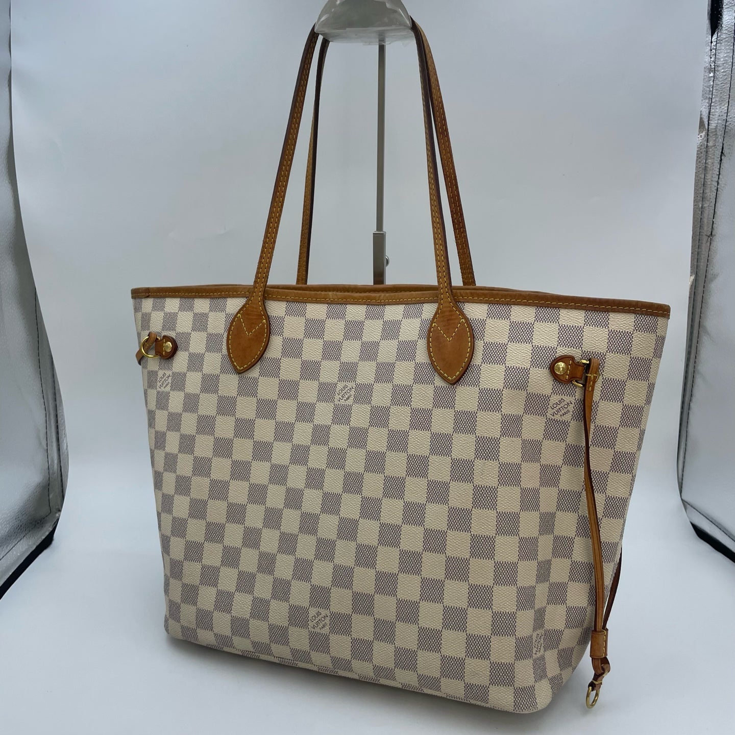 Louis Vuitton - Neverfull - Cloth - White - (medium)