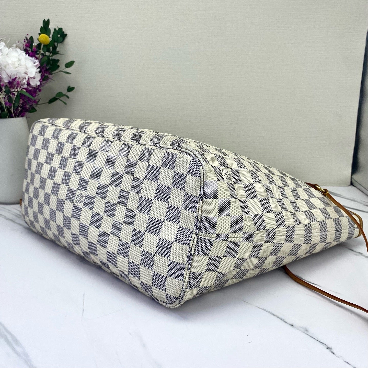 Louis Vuitton - Neverfull - Cloth - White - (medium)