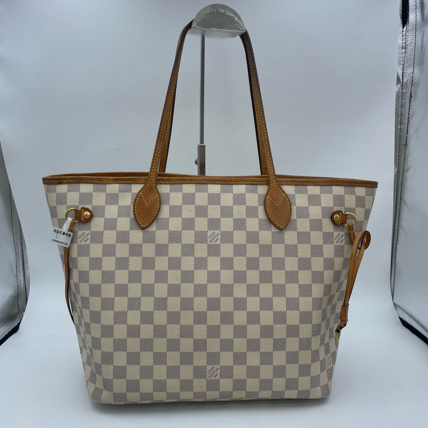 Louis Vuitton - Neverfull - Cloth - White - (medium)