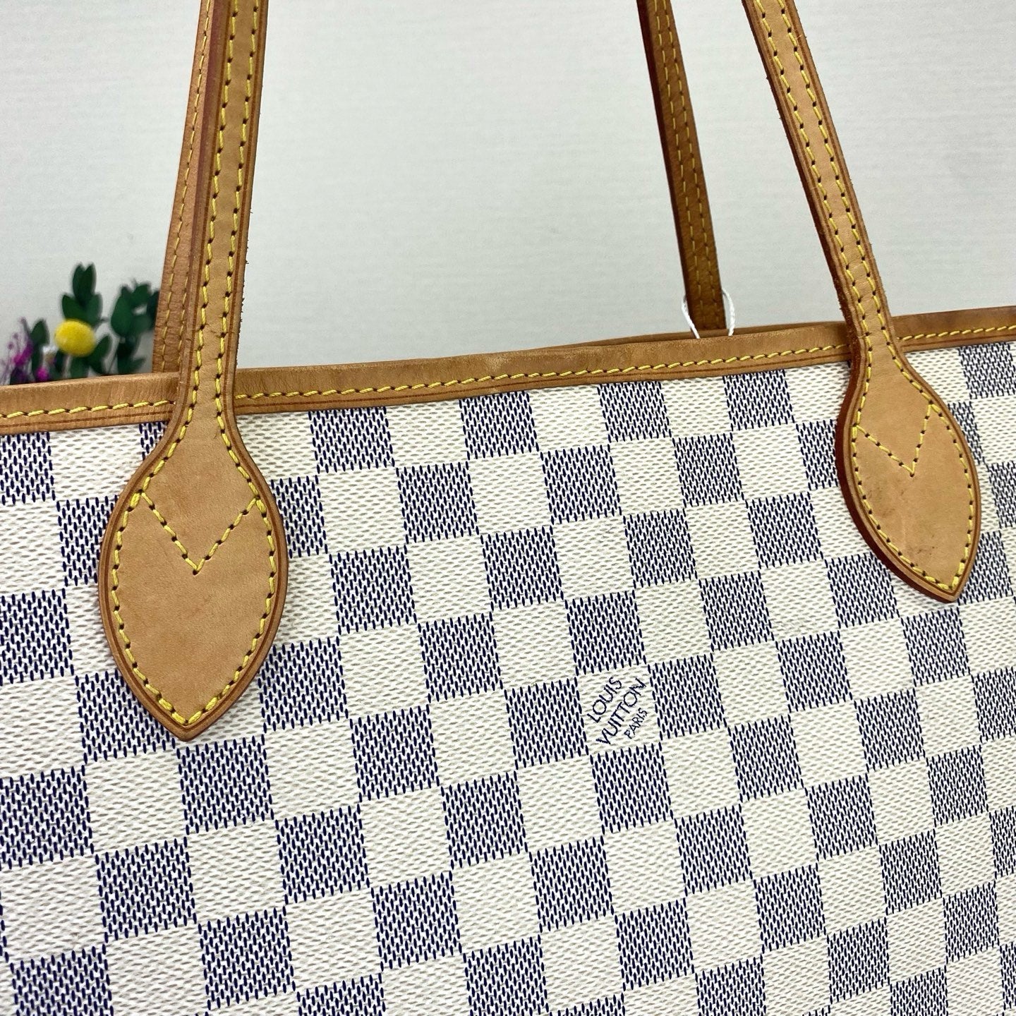 Louis Vuitton - Neverfull - Cloth - White - (medium)