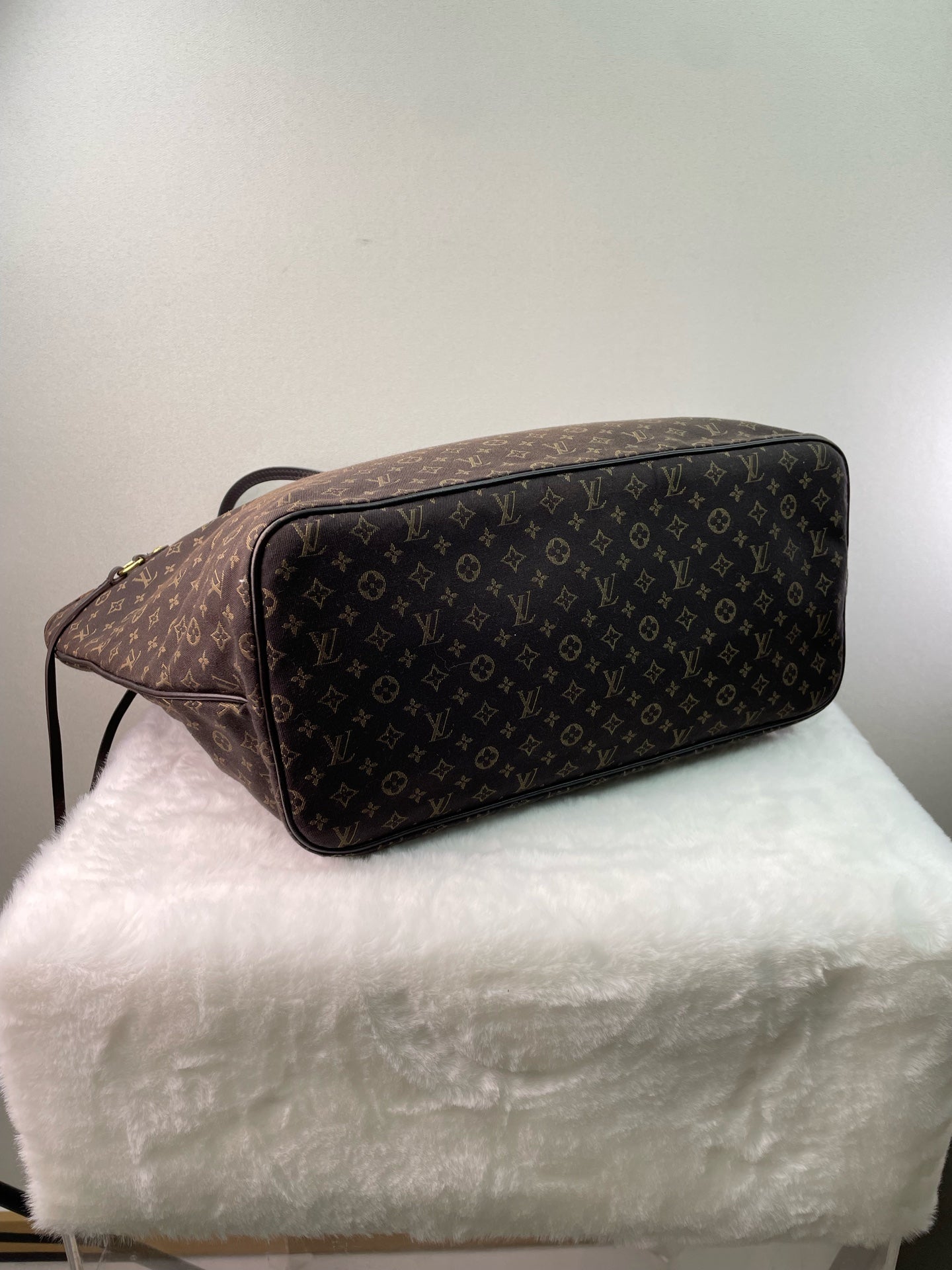Louis Vuitton - Neverfull - Denim - Jeans - Brown - (medium)