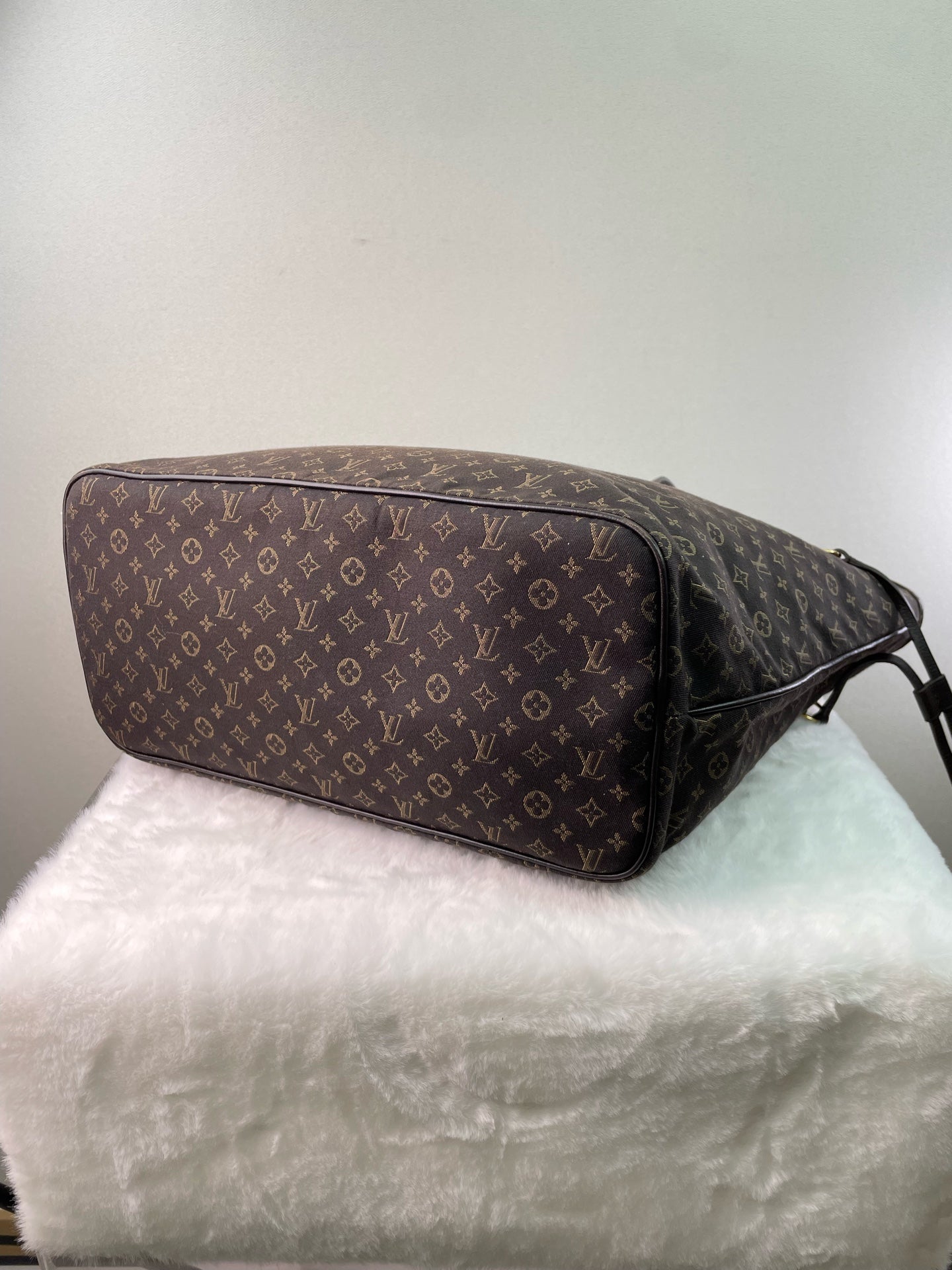 Louis Vuitton - Neverfull - Denim - Jeans - Brown - (medium)