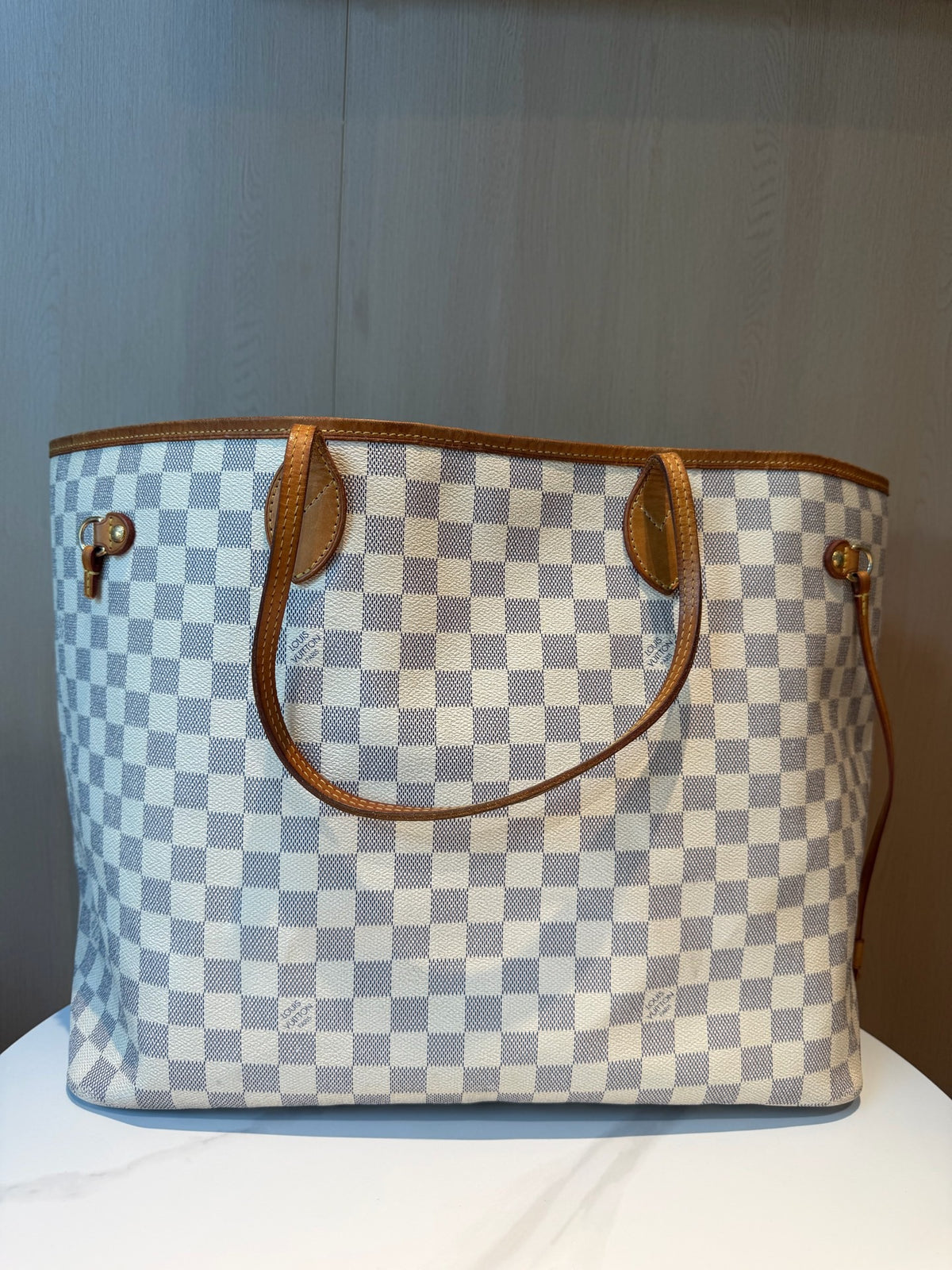 Louis Vuitton - Neverfull Large - Cloth - Blue - (large)
