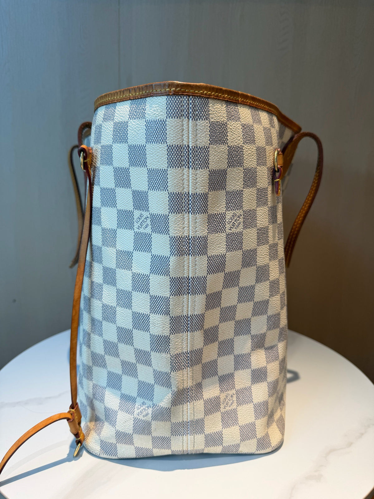 Louis Vuitton - Neverfull Large - Cloth - Blue - (large)