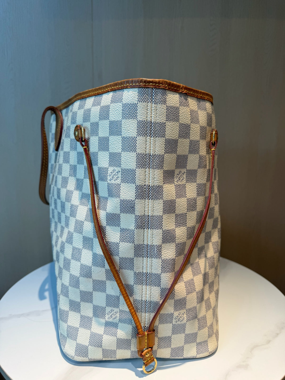 Louis Vuitton - Neverfull Large - Cloth - Blue - (large)
