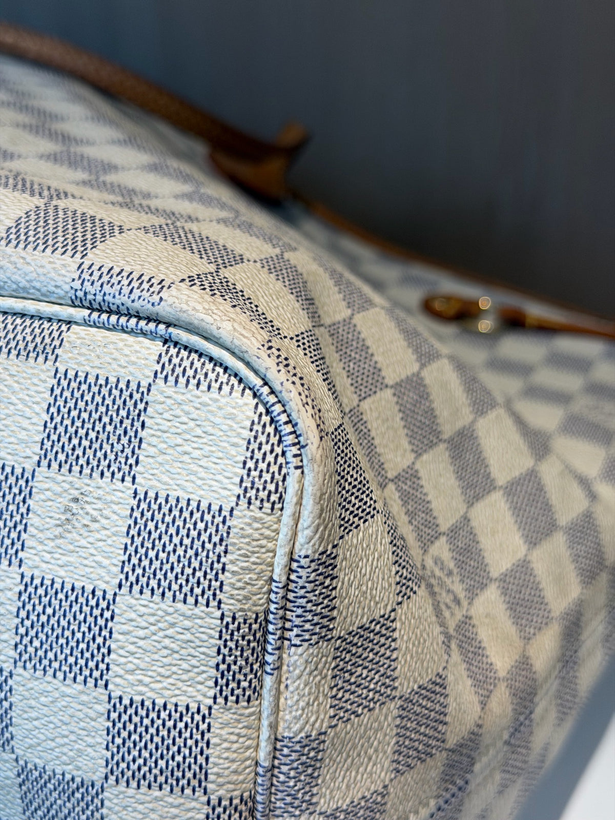 Louis Vuitton - Neverfull Large - Cloth - Blue - (large)