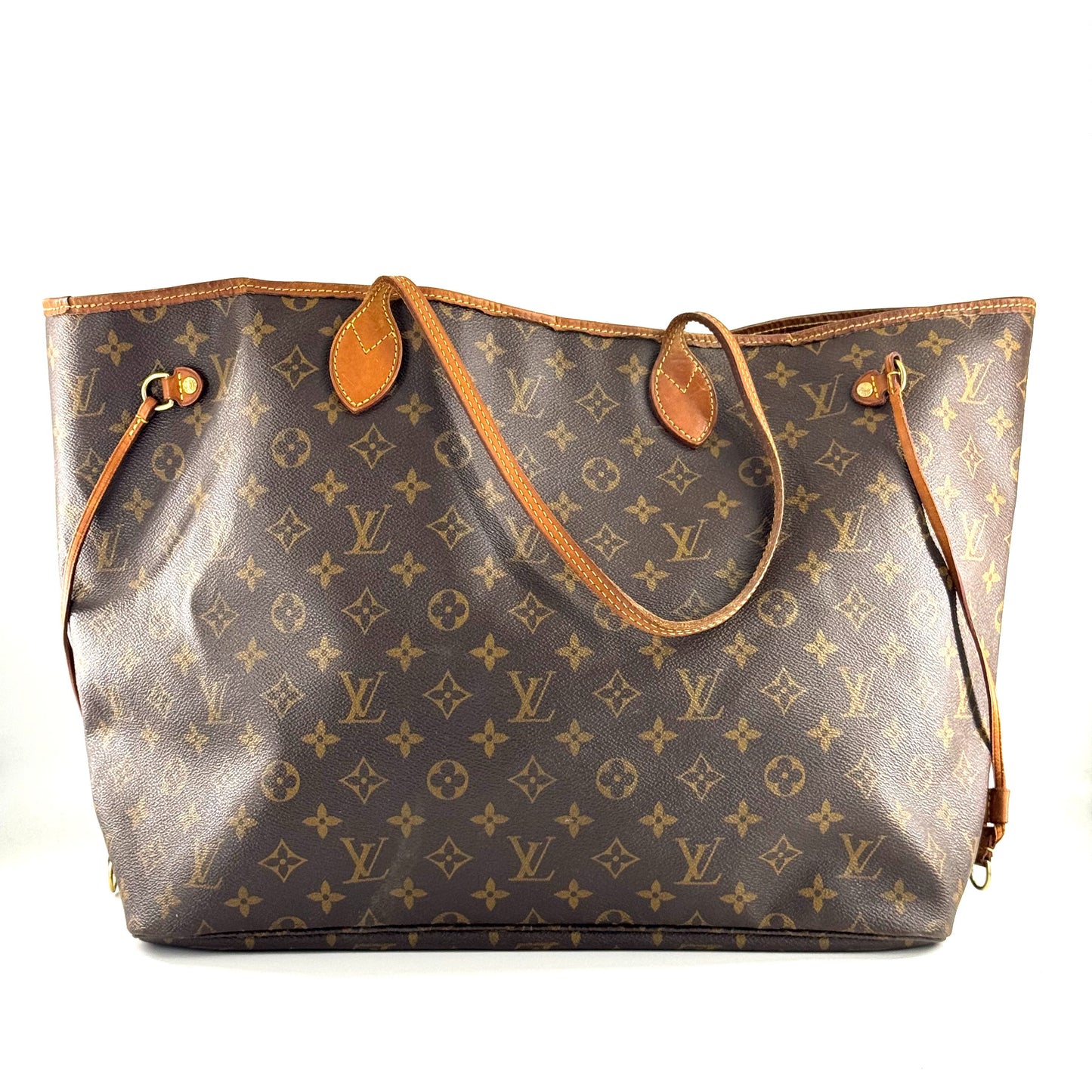 Louis Vuitton - Neverfull - Leather - Brown - (large)