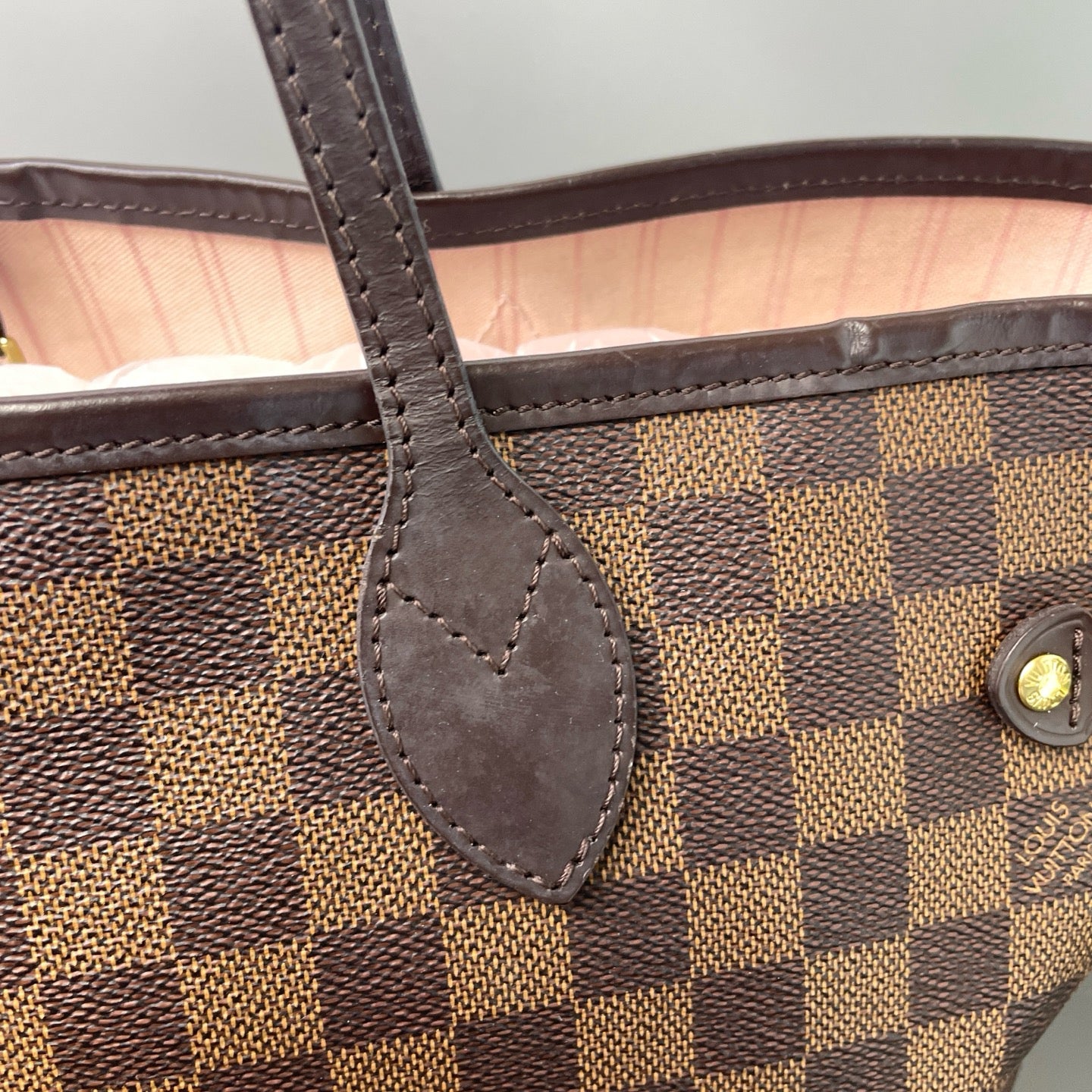 Louis Vuitton - Neverfull - Leather - Brown - (Large)