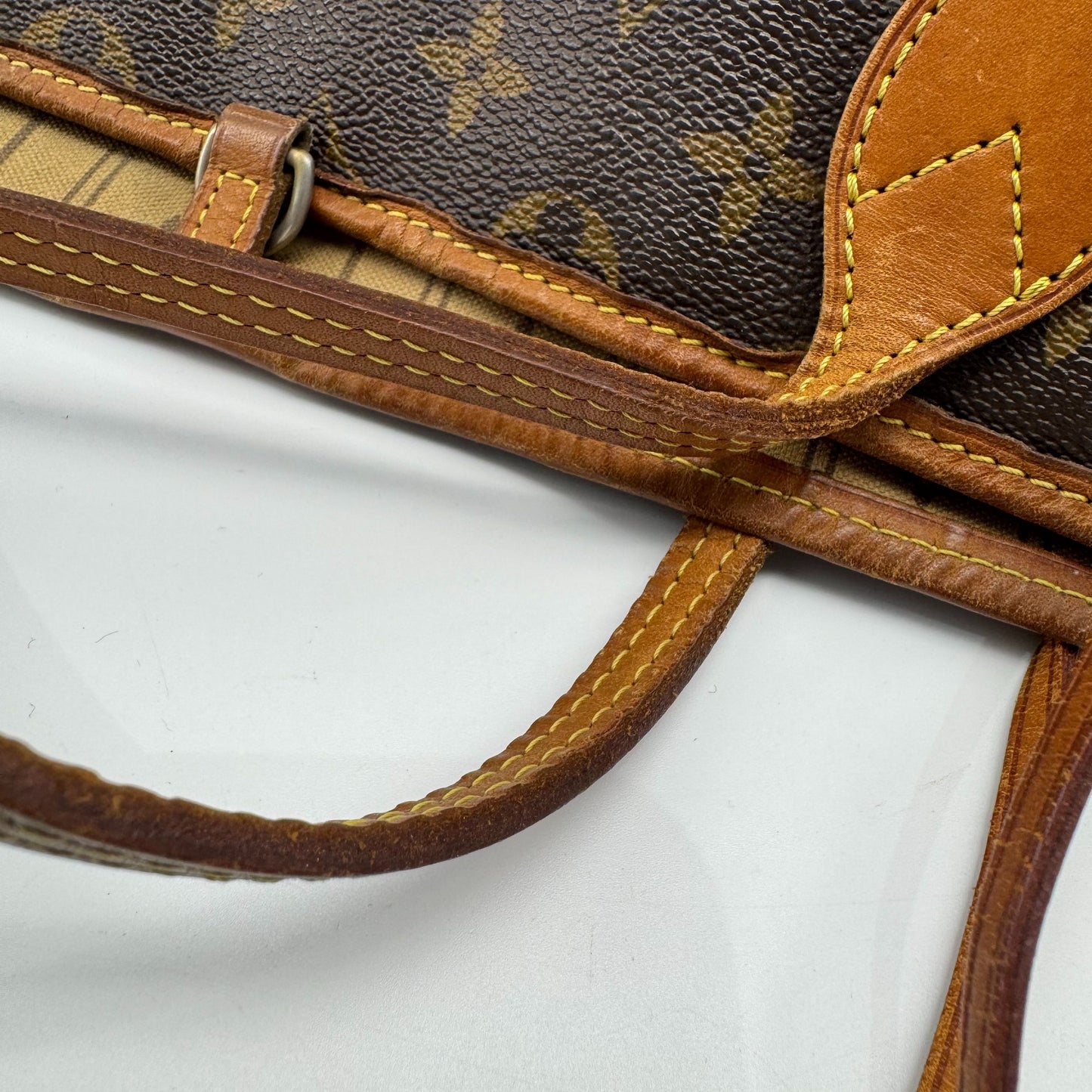 Louis Vuitton - Neverfull - Leather - Brown - (large)