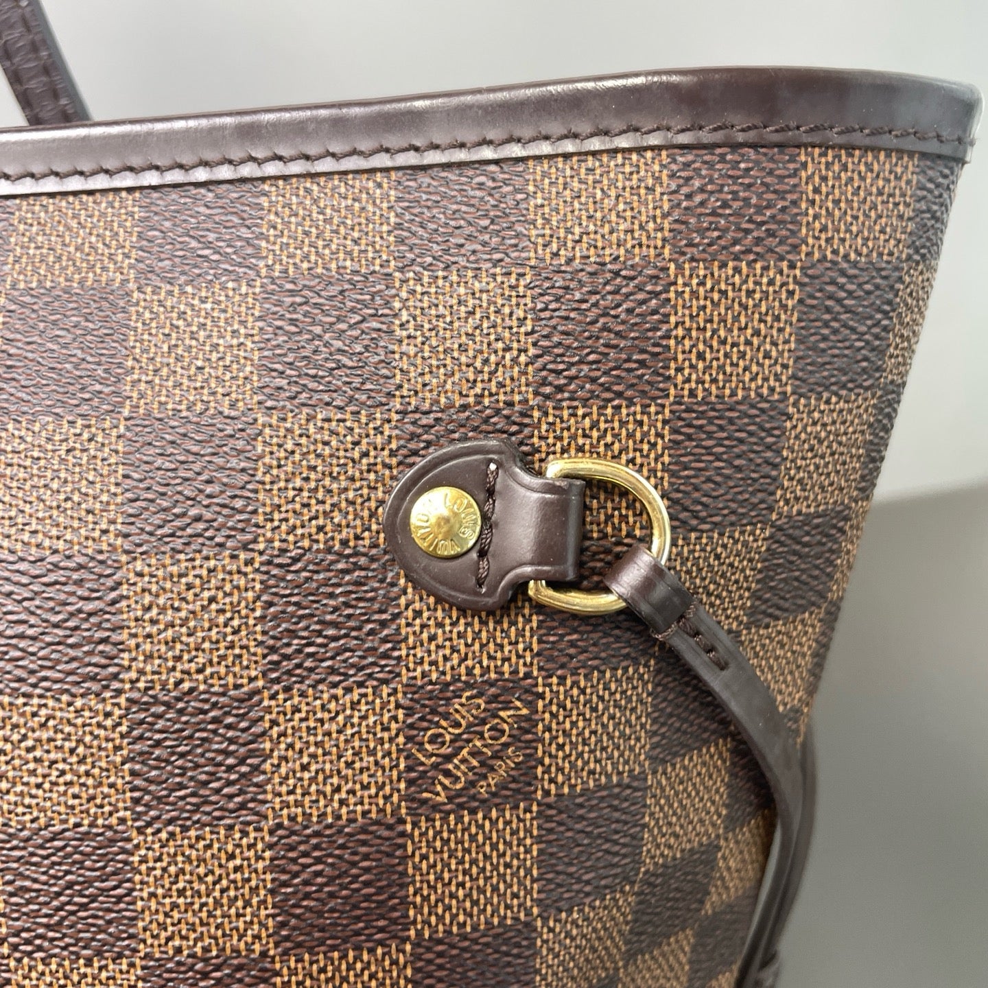 Louis Vuitton - Neverfull - Leather - Brown - (Large)