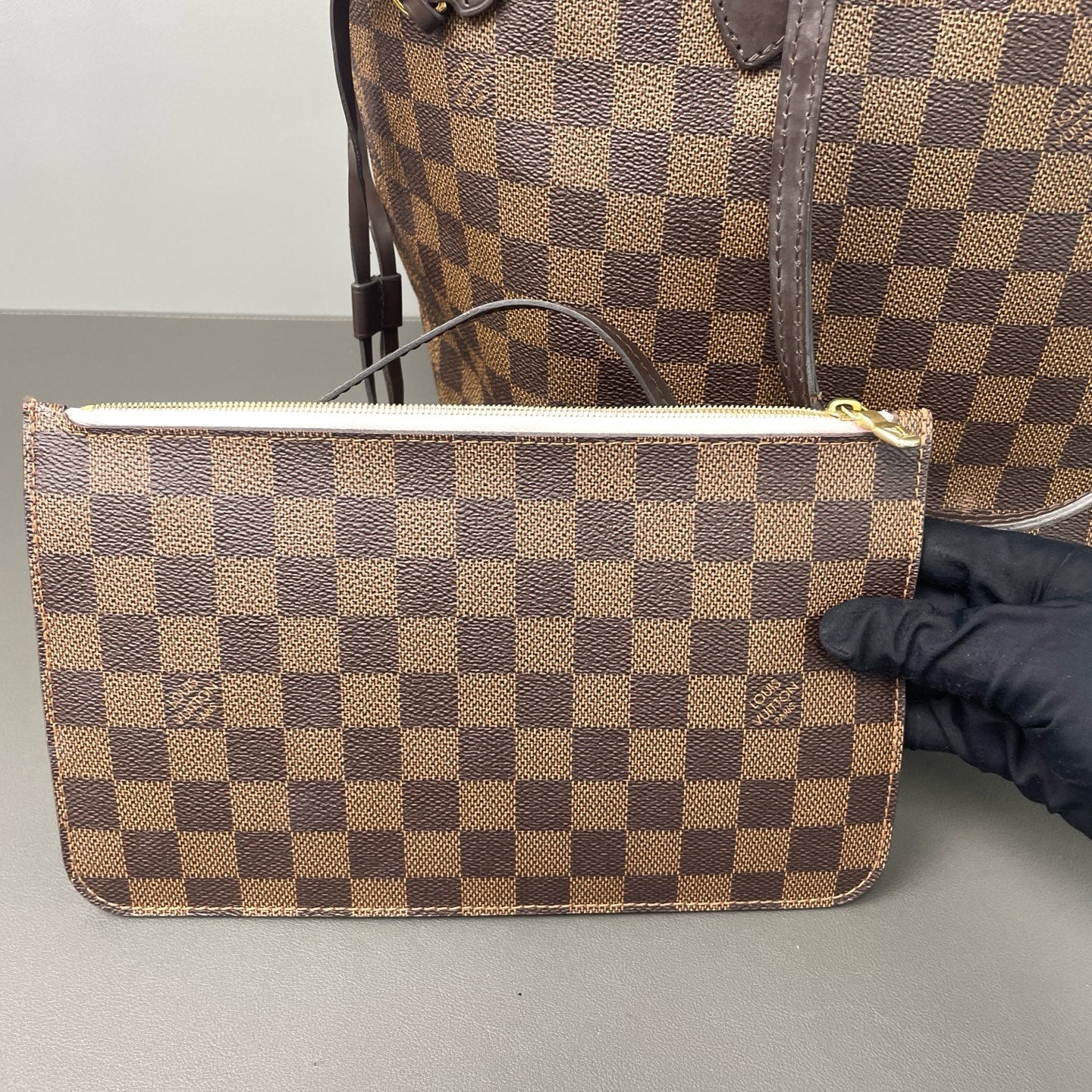 Louis Vuitton - Neverfull - Leather - Brown - (Large)