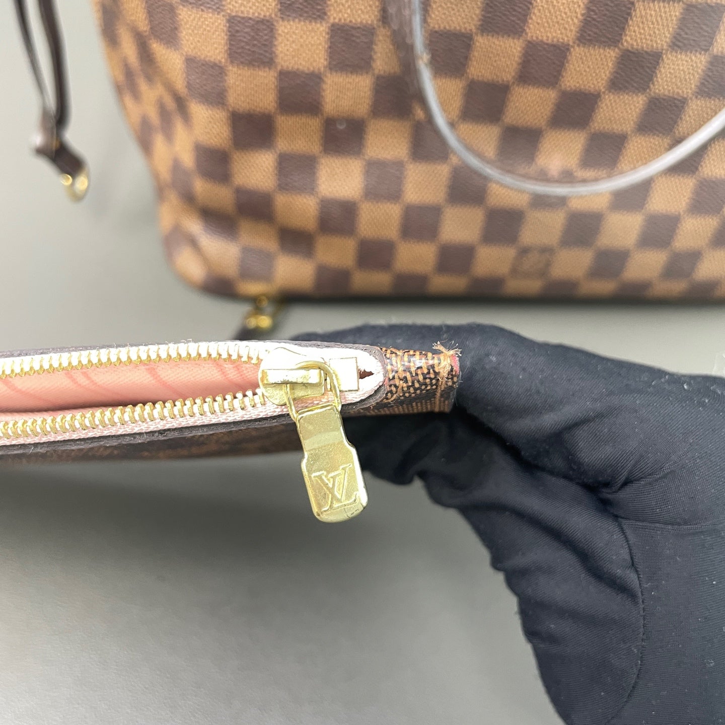 Louis Vuitton - Neverfull - Leather - Brown - (Large)