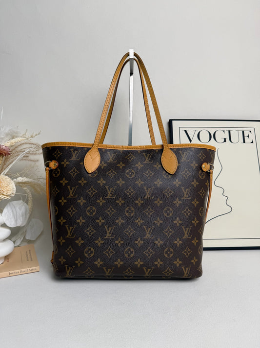 Louis Vuitton - Neverfull - Leather - Brown - (medium)