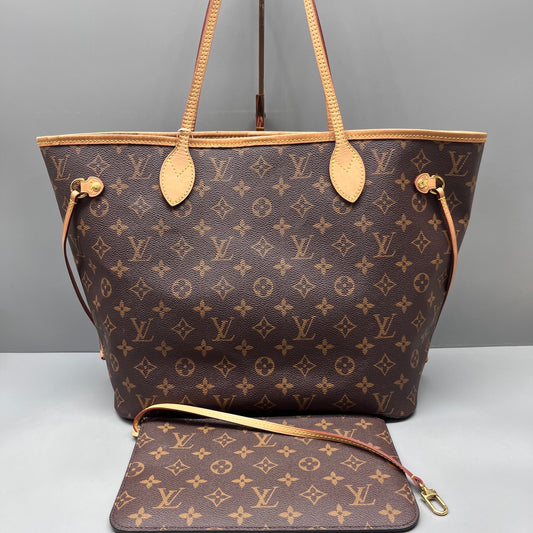 Louis Vuitton - Neverfull - Leather - Brown - (medium)