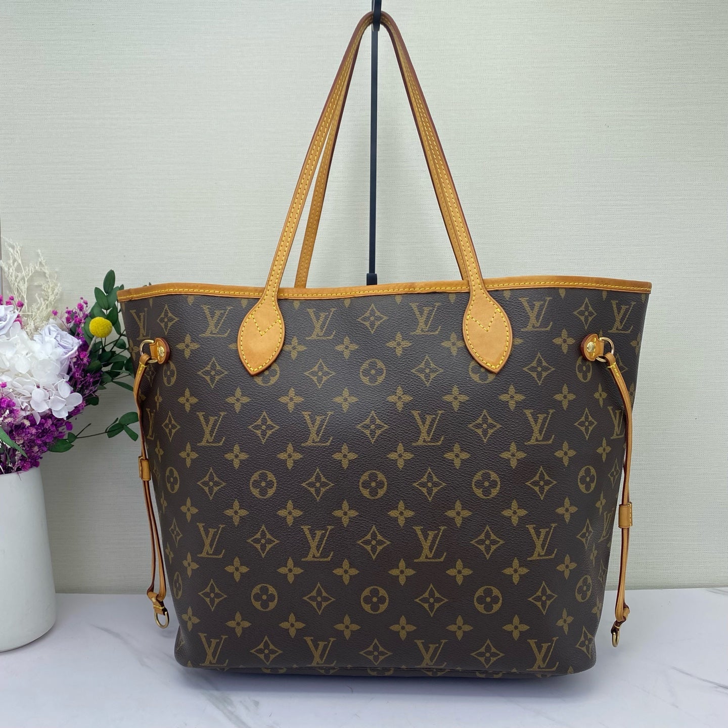 Louis Vuitton - Neverfull - Leather - Brown - (medium)