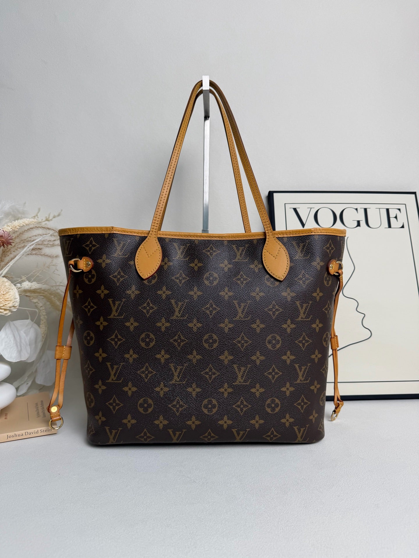Louis Vuitton - Neverfull - Leather - Brown - (medium)