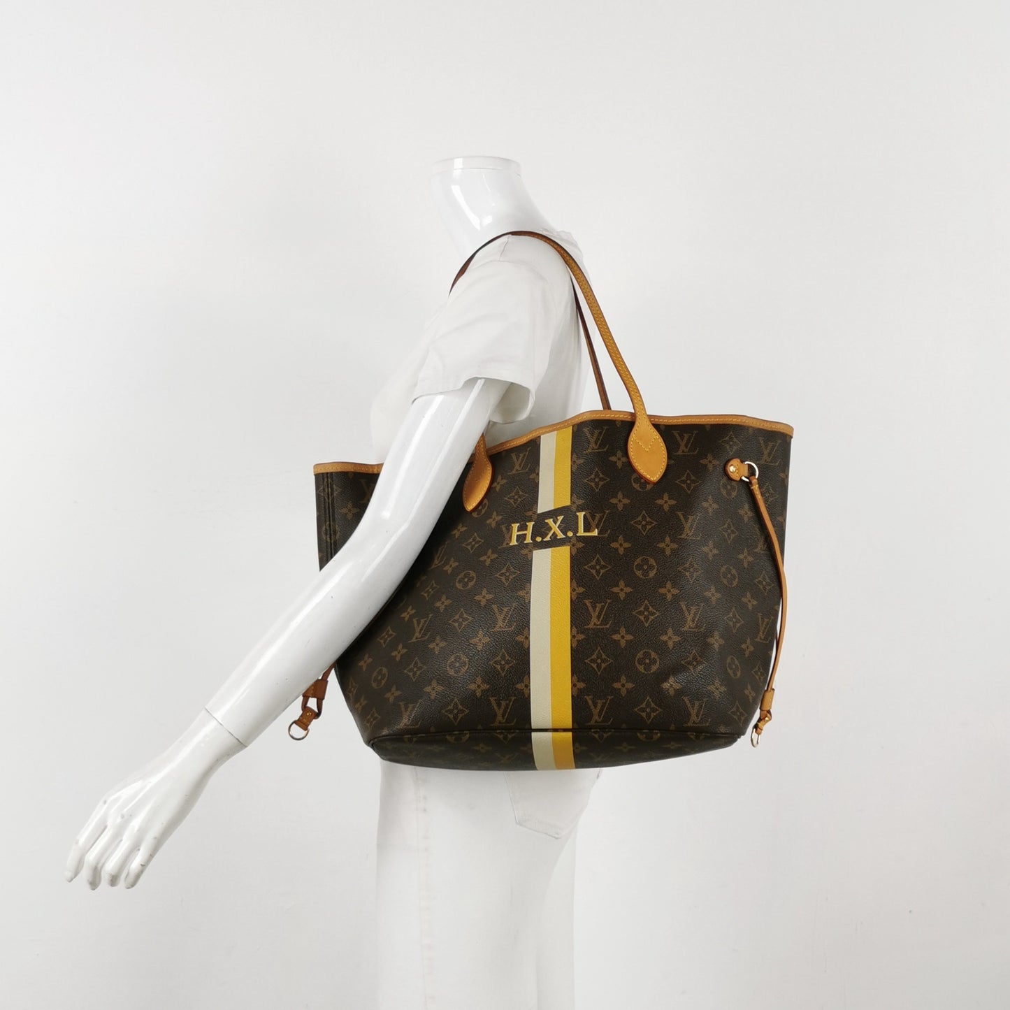 Louis Vuitton - Neverfull - Leather - Brown - (medium)