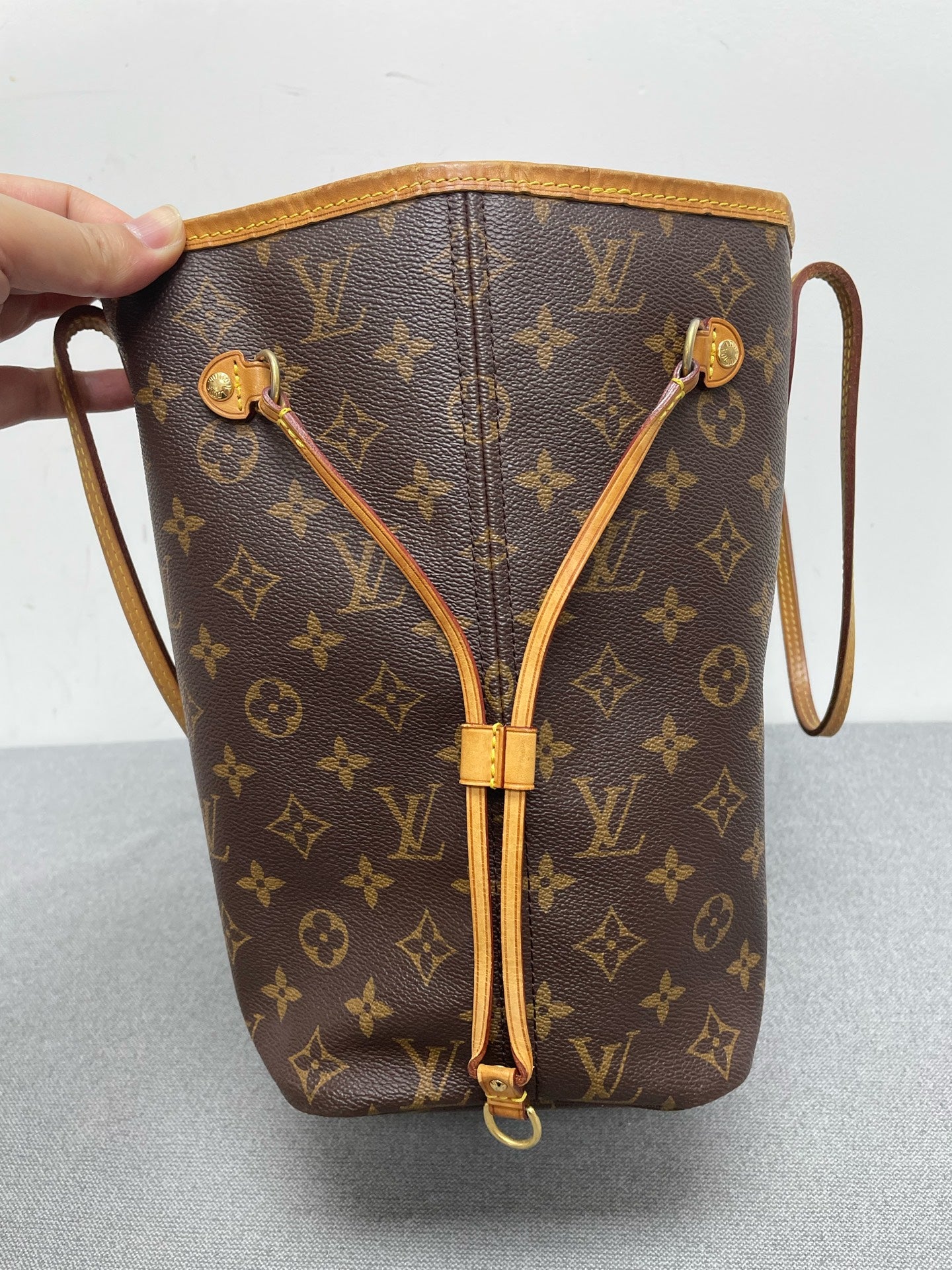 Louis Vuitton - Neverfull - Leather - Brown - (medium)