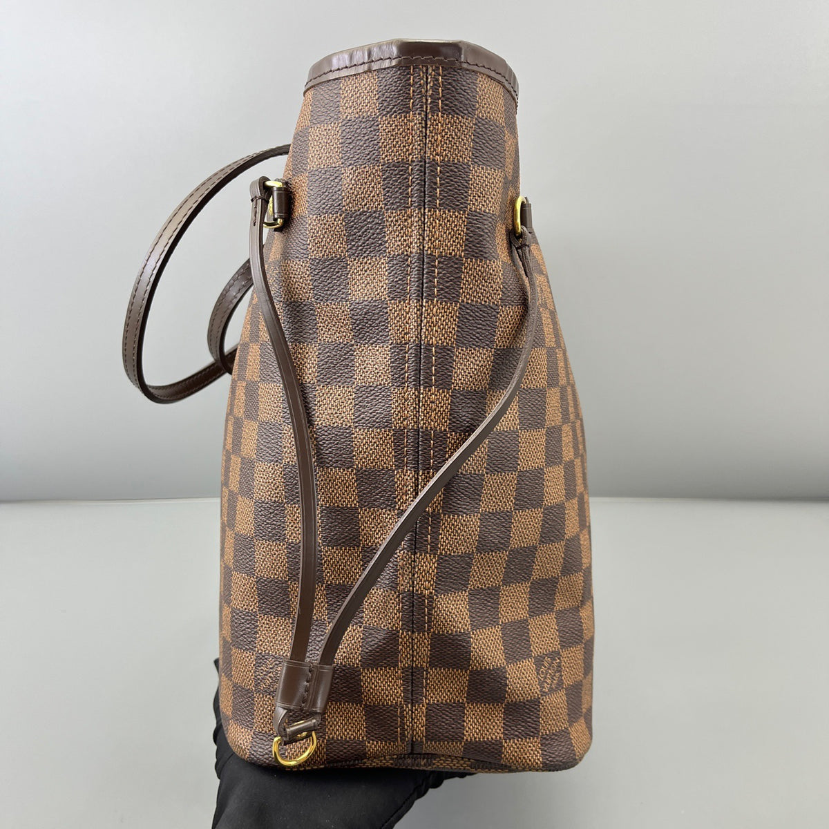 Louis Vuitton - Neverfull - Leather - Brown - (Medium)