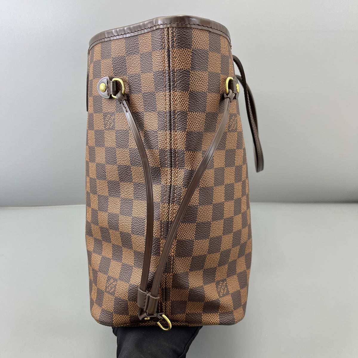 Louis Vuitton - Neverfull - Leather - Brown - (Medium)