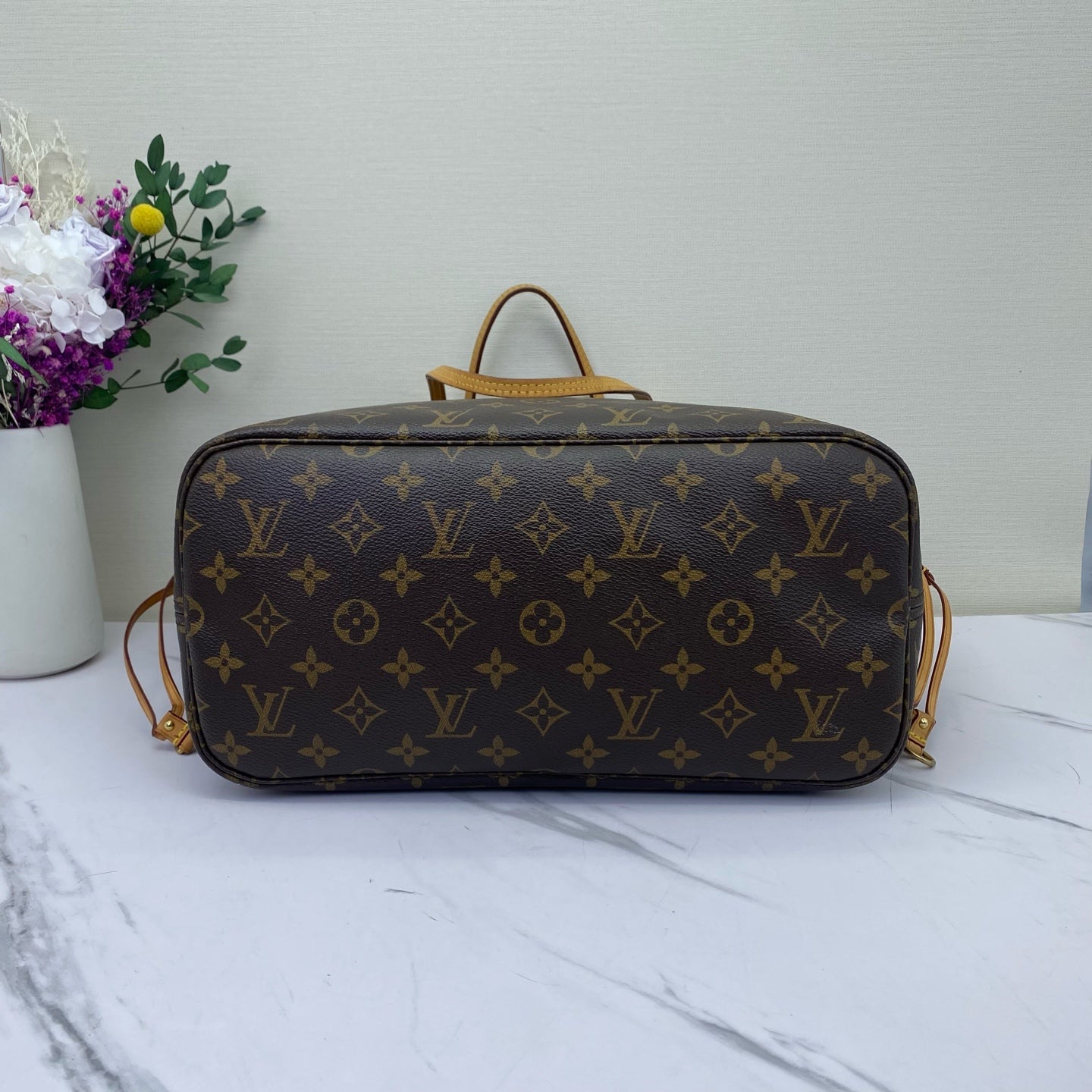 Louis Vuitton - Neverfull - Leather - Brown - (medium)