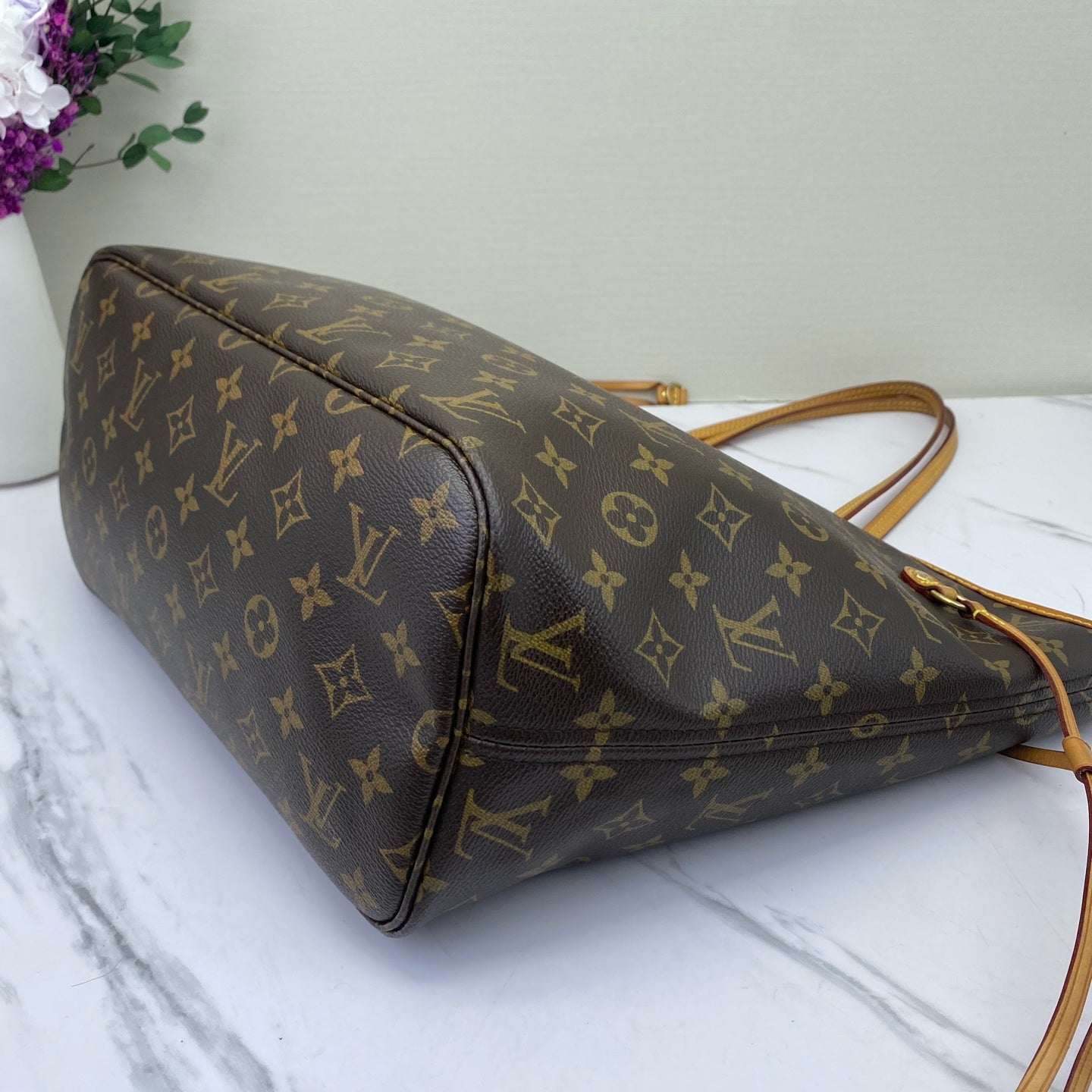 Louis Vuitton - Neverfull - Leather - Brown - (medium)