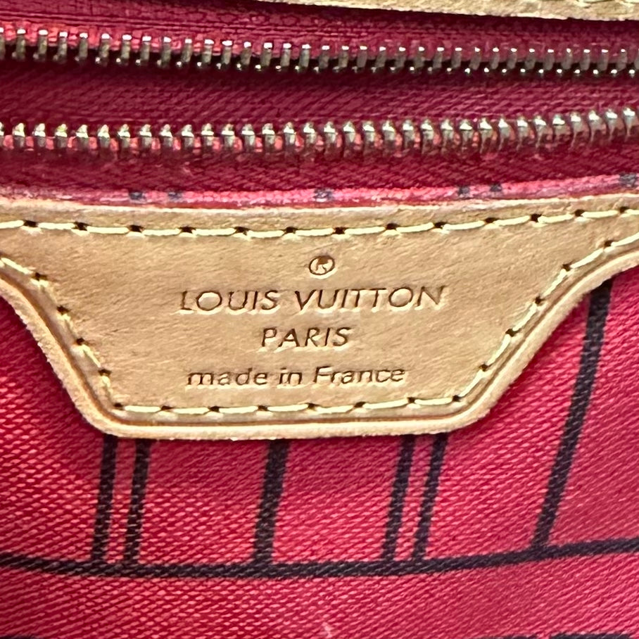 Louis Vuitton - Neverfull - Leather - Brown - (medium)