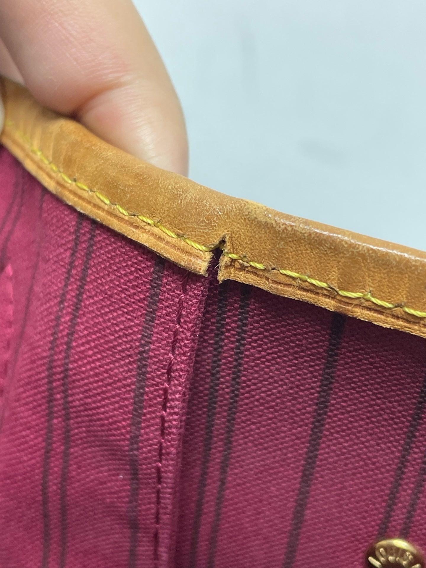 Louis Vuitton - Neverfull - Leather - Brown - (medium)