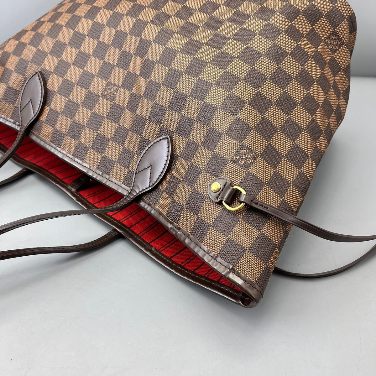 Louis Vuitton - Neverfull - Leather - Brown - (Medium)