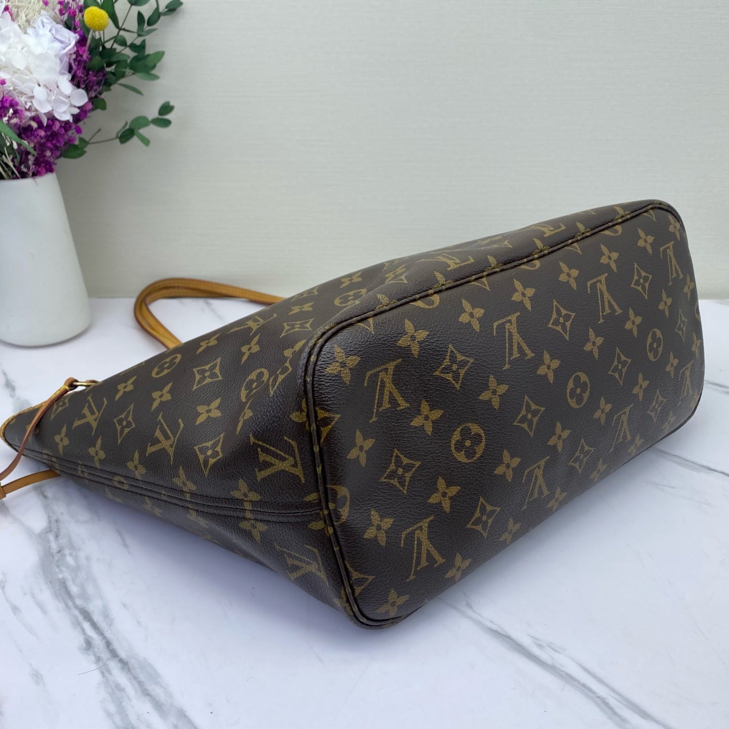 Louis Vuitton - Neverfull - Leather - Brown - (medium)