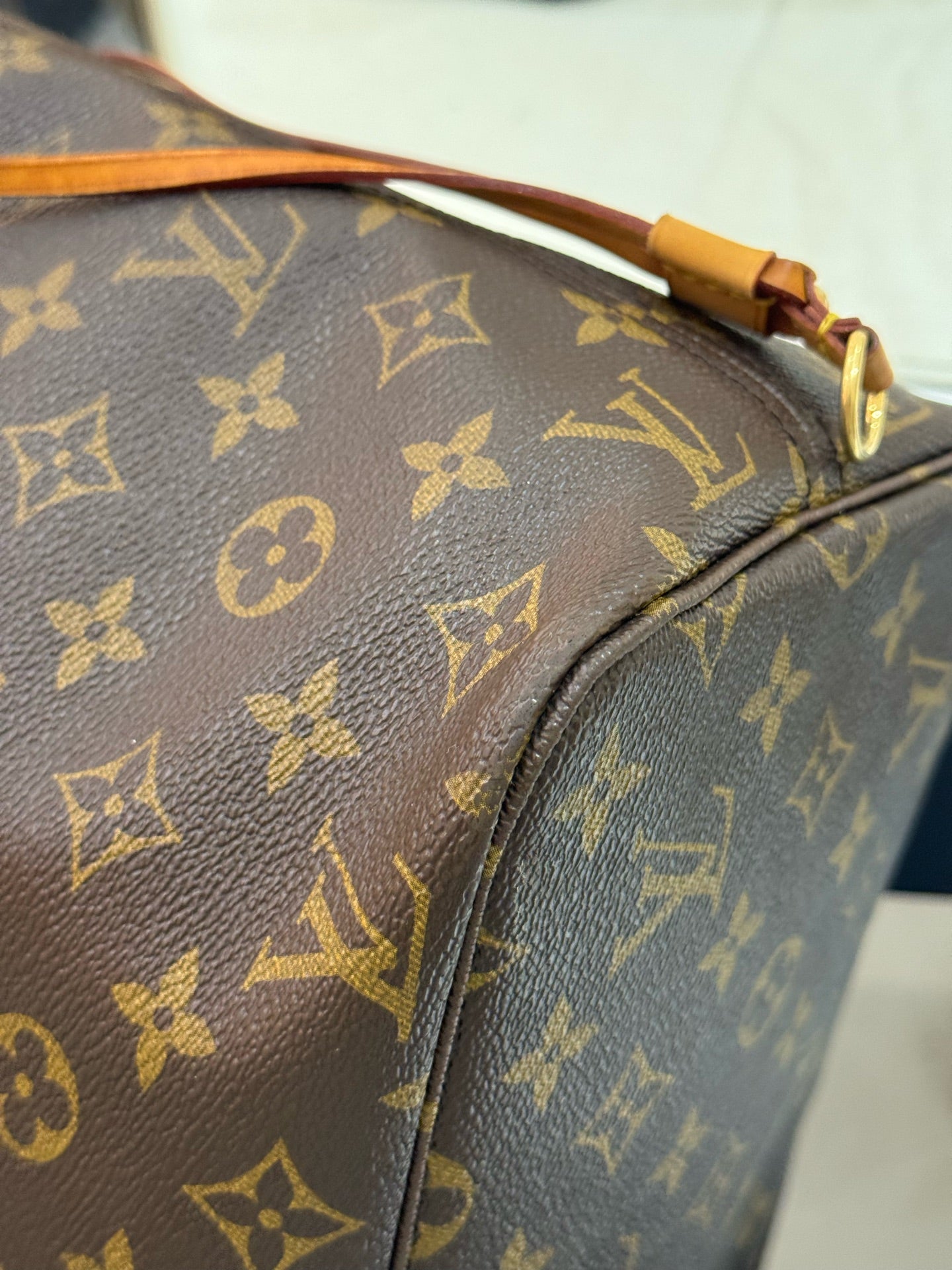 Louis Vuitton - Neverfull - Leather - Brown - (medium)