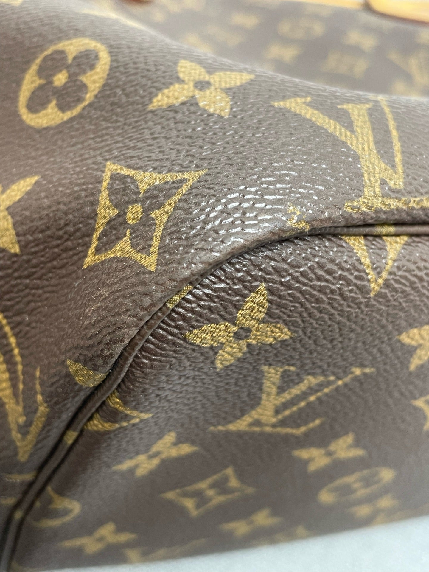 Louis Vuitton - Neverfull - Leather - Brown - (medium)