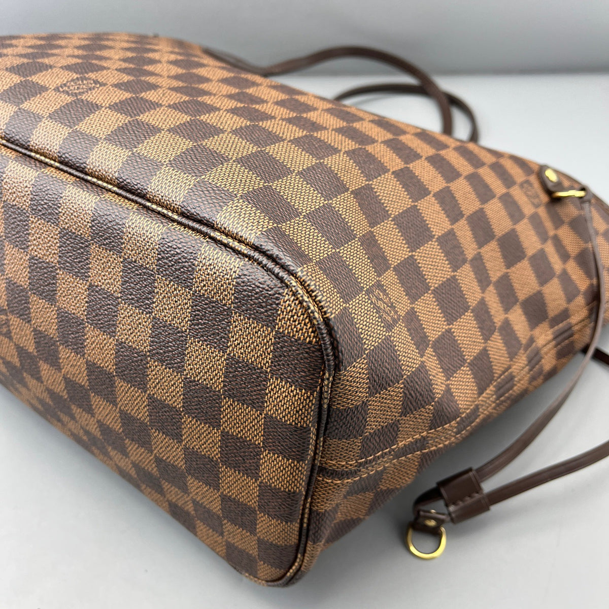 Louis Vuitton - Neverfull - Leather - Brown - (Medium)