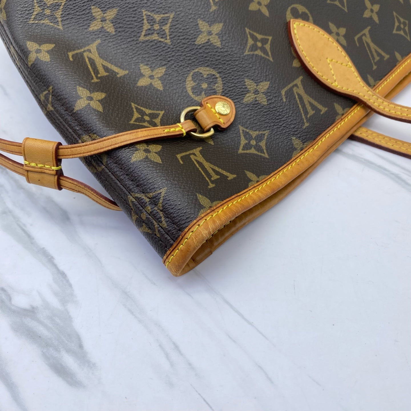 Louis Vuitton - Neverfull - Leather - Brown - (medium)