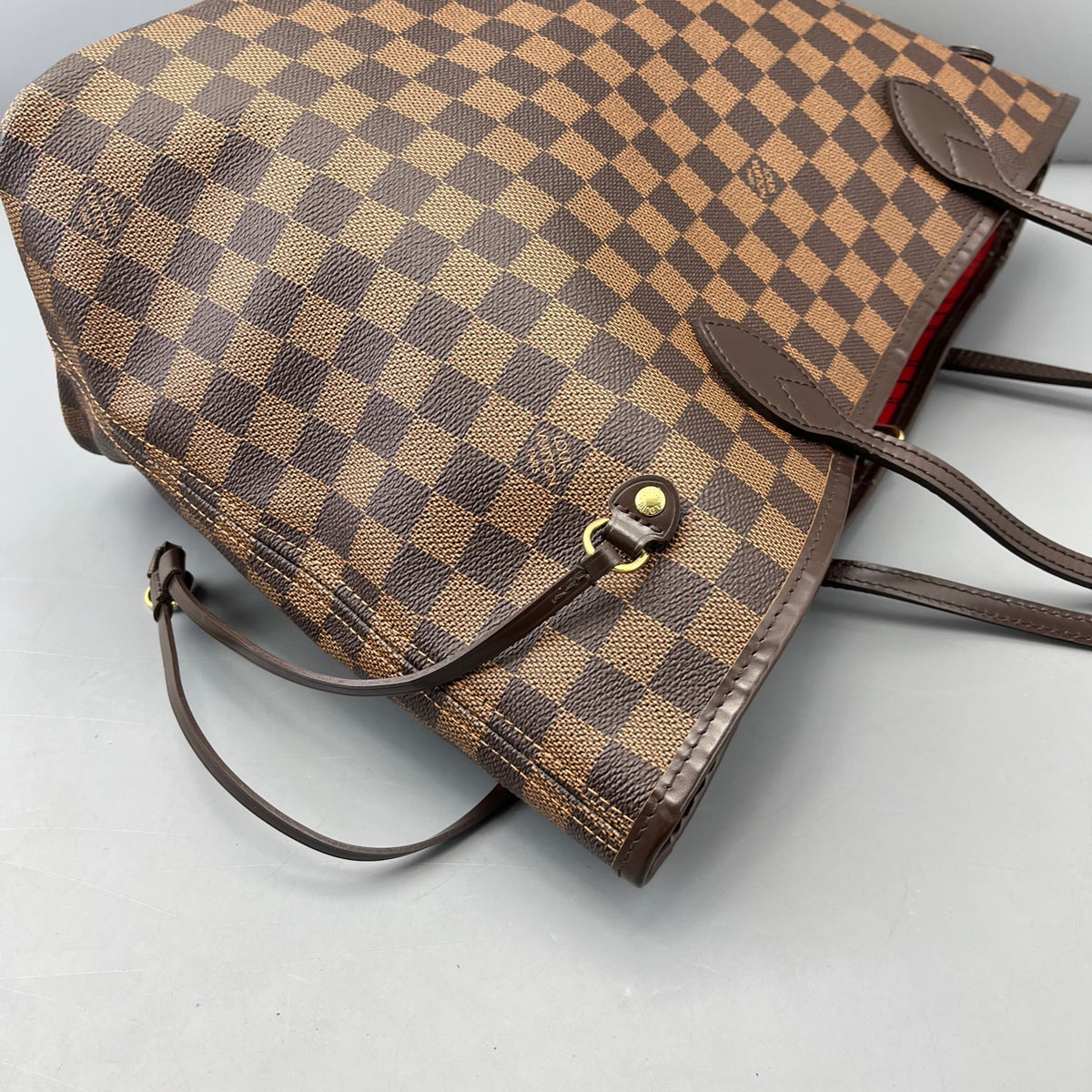 Louis Vuitton - Neverfull - Leather - Brown - (Medium)
