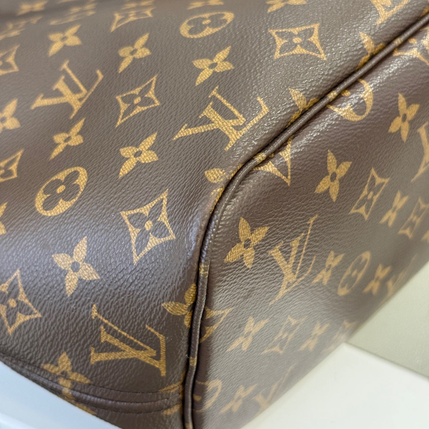 Louis Vuitton - Neverfull - Leather - Brown - (medium)