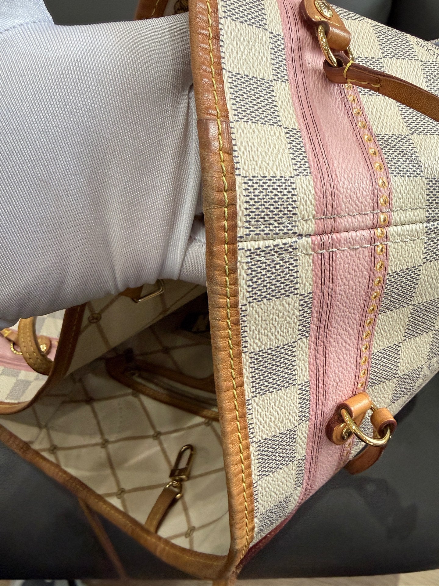 Louis Vuitton - Neverfull - Leather - Multicolour - (medium)