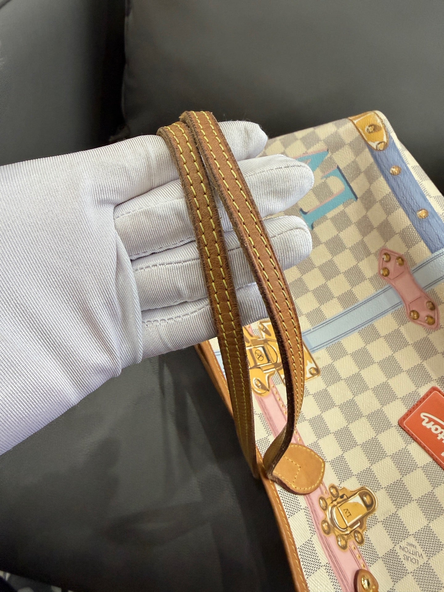 Louis Vuitton - Neverfull - Leather - Multicolour - (medium)