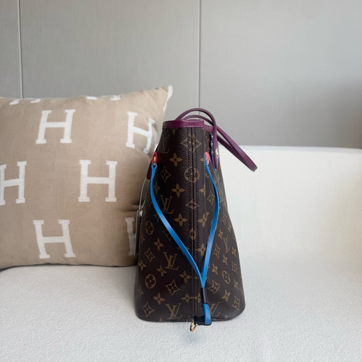 Louis Vuitton - Neverfull Mask Limited Edition - Synthetic - Multicolour - (medium)