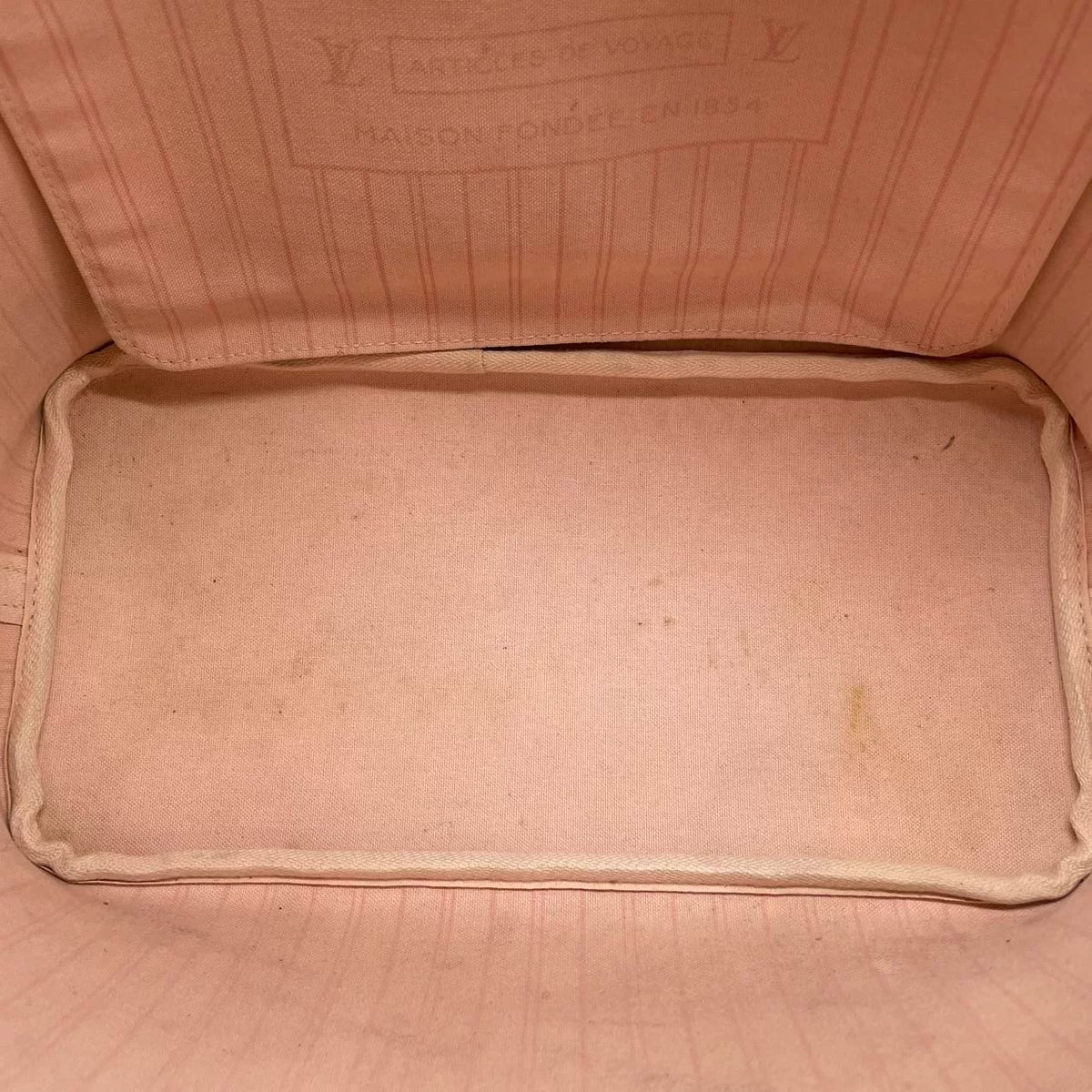 Louis Vuitton - Neverfull medium - Cloth - Beige - (medium)