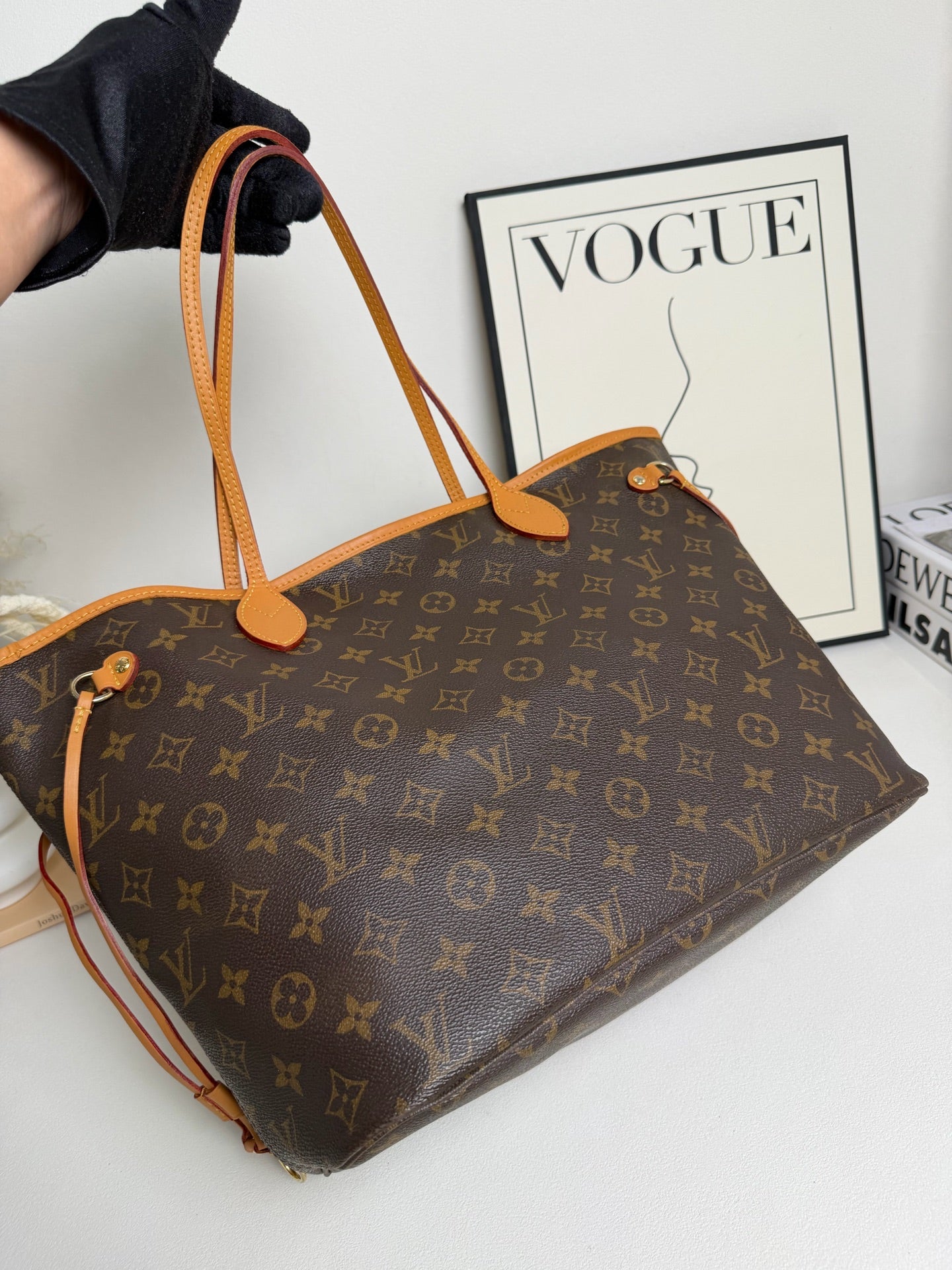 Louis Vuitton - Neverfull MM - Canvas - Brown - (Medium)