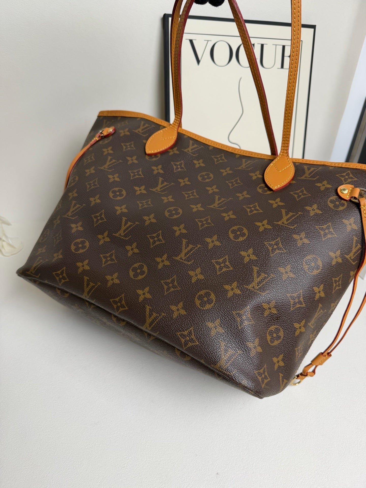 Louis Vuitton - Neverfull MM - Canvas - Brown - (Medium)