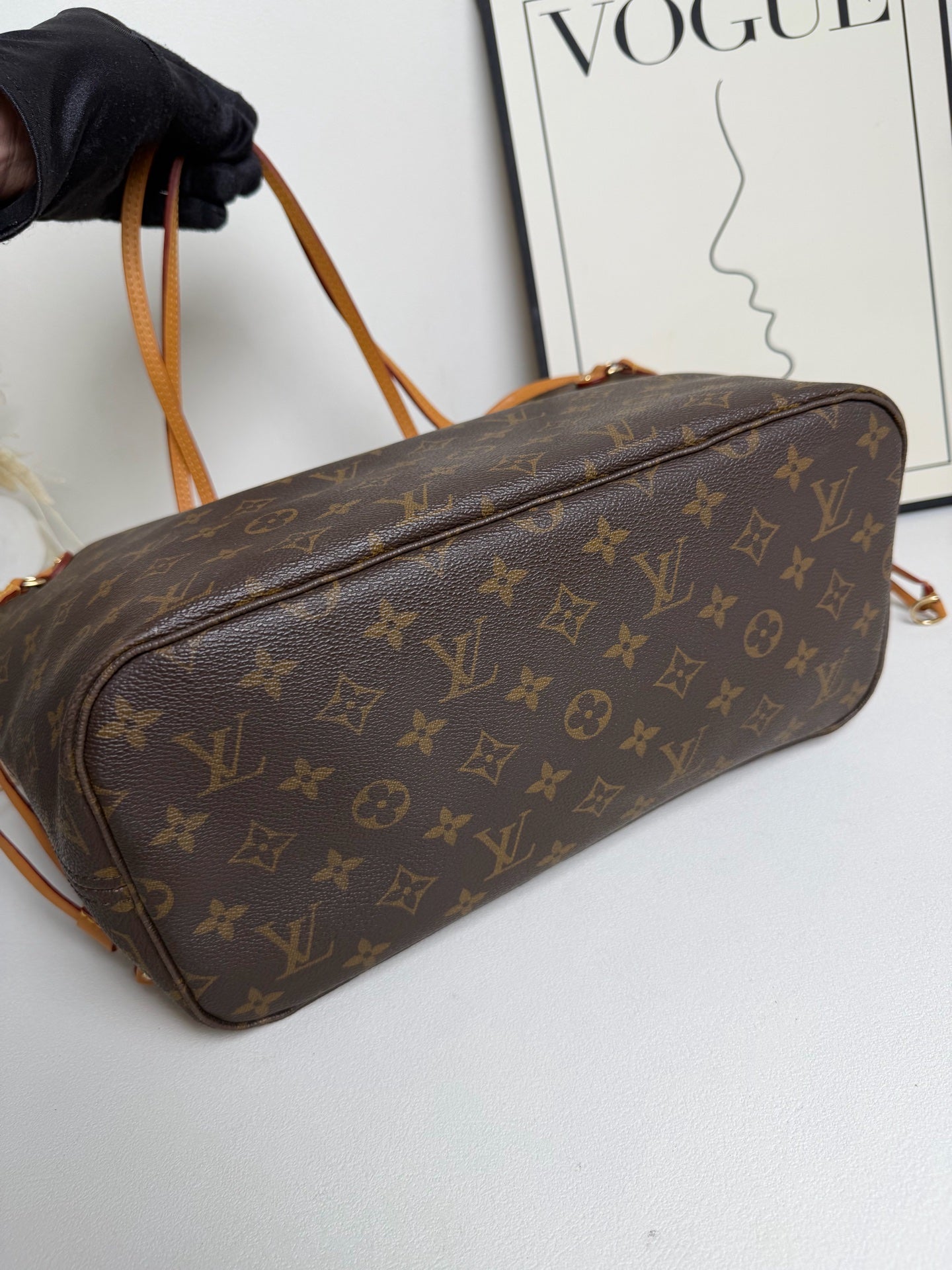 Louis Vuitton - Neverfull MM - Canvas - Brown - (Medium)