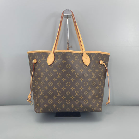 Louis Vuitton - Neverfull MM - Leather - Brown - (medium)