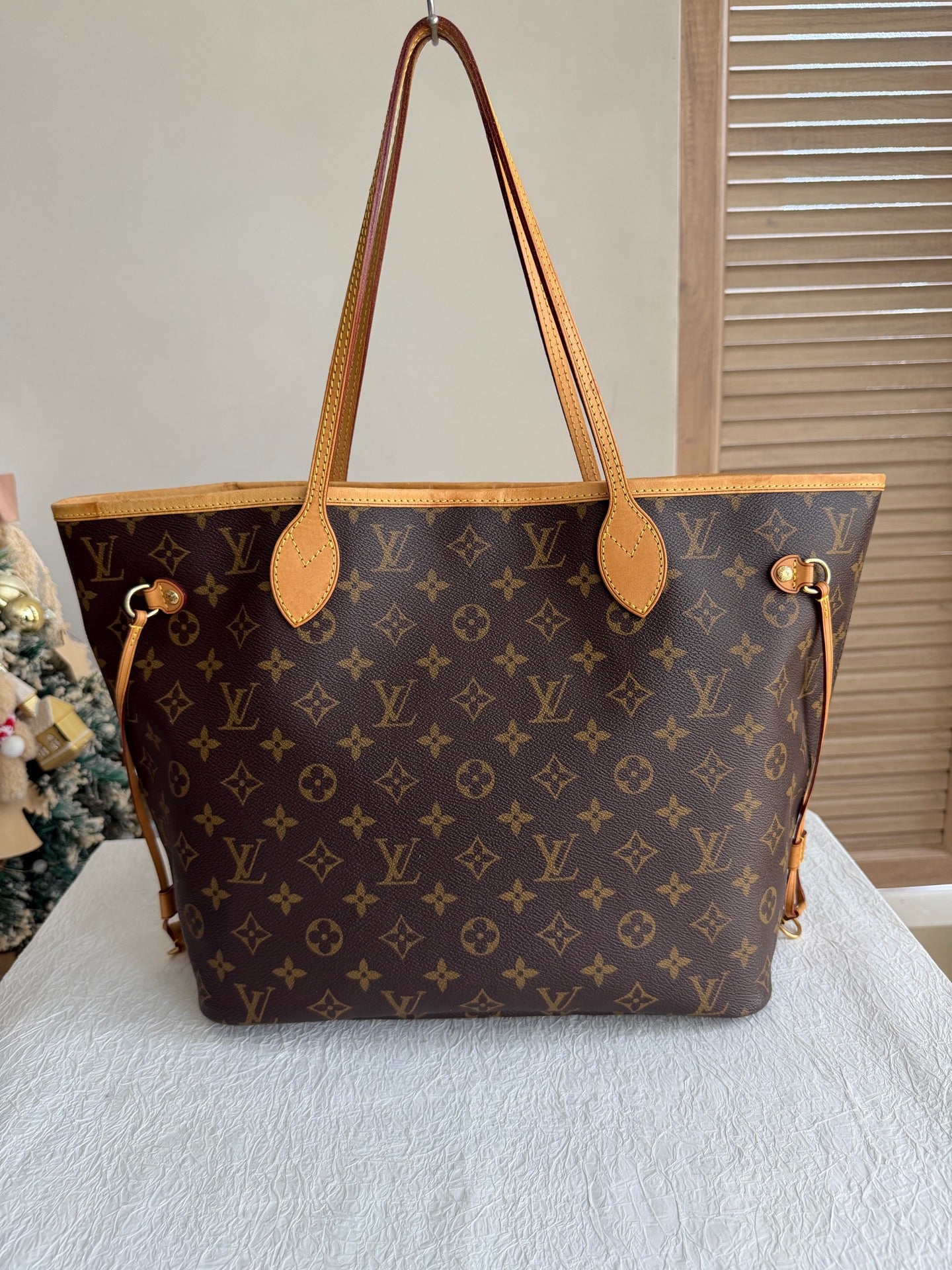 Louis Vuitton - Neverfull MM - Leather - Brown - (Medium)