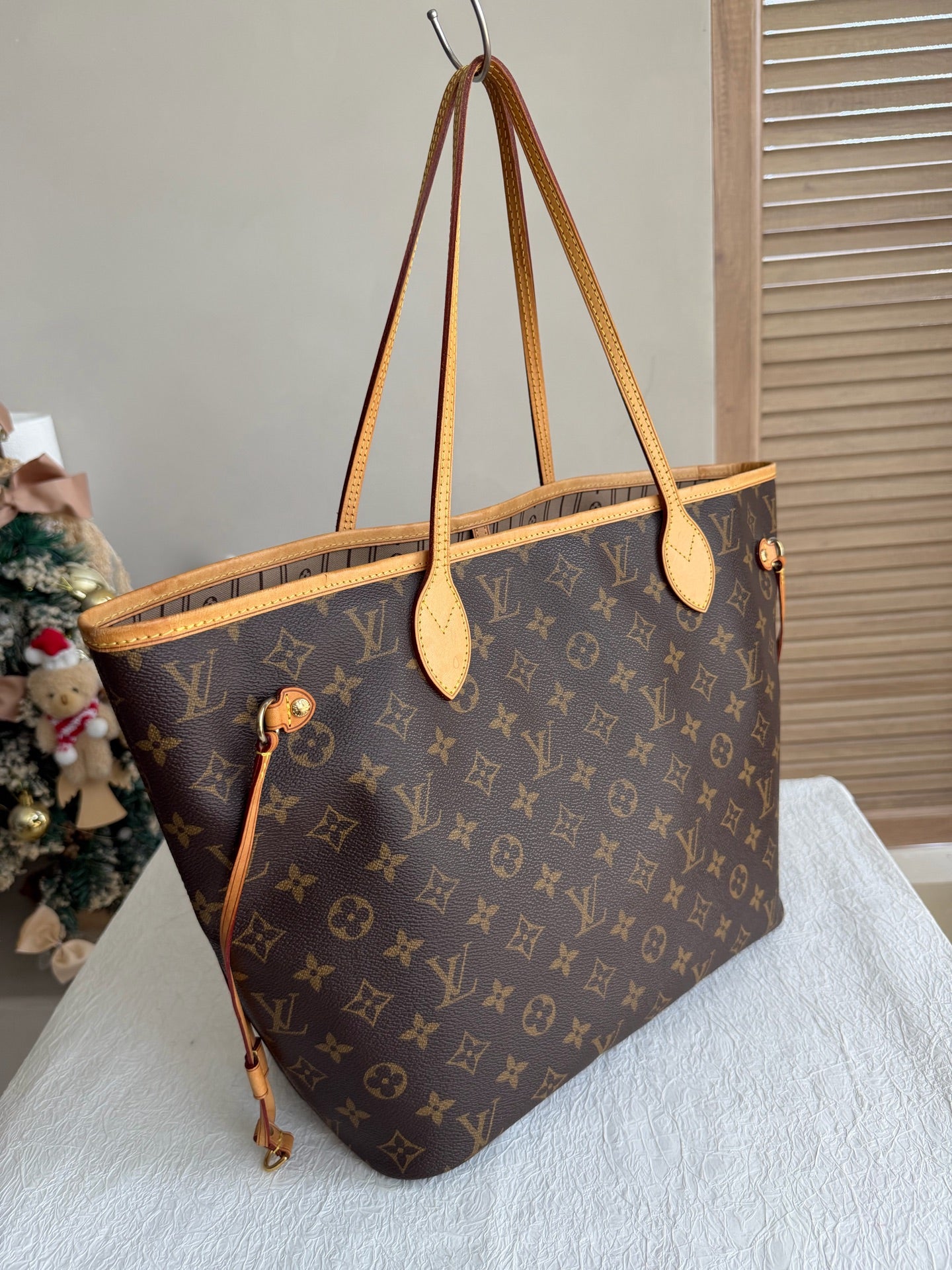 Louis Vuitton - Neverfull MM - Leather - Brown - (Medium)