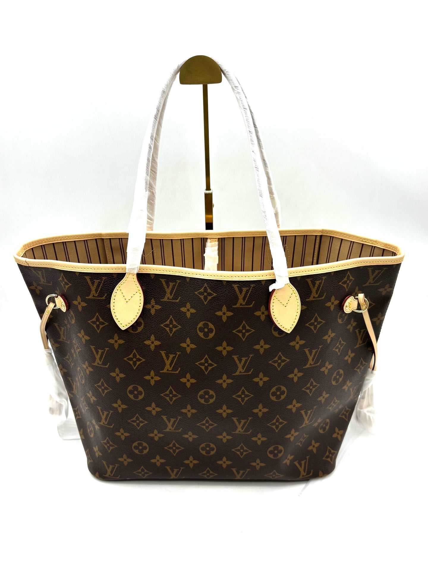Louis Vuitton - Neverfull MM - Leather - Brown - (medium)