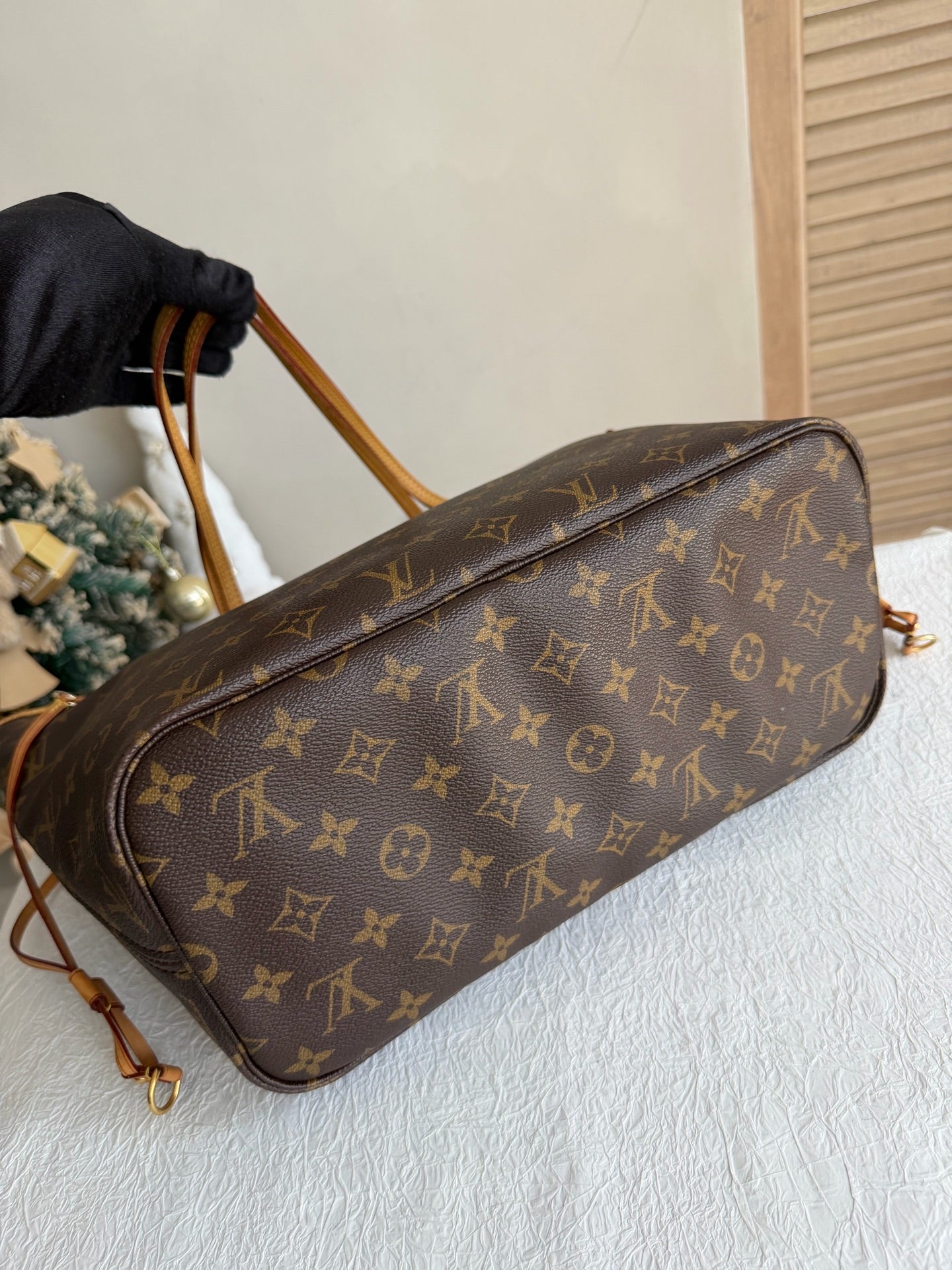 Louis Vuitton - Neverfull MM - Leather - Brown - (Medium)