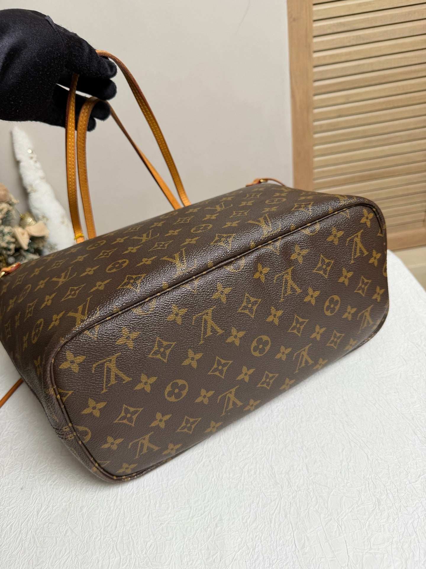 Louis Vuitton - Neverfull MM - Leather - Brown - (Medium)