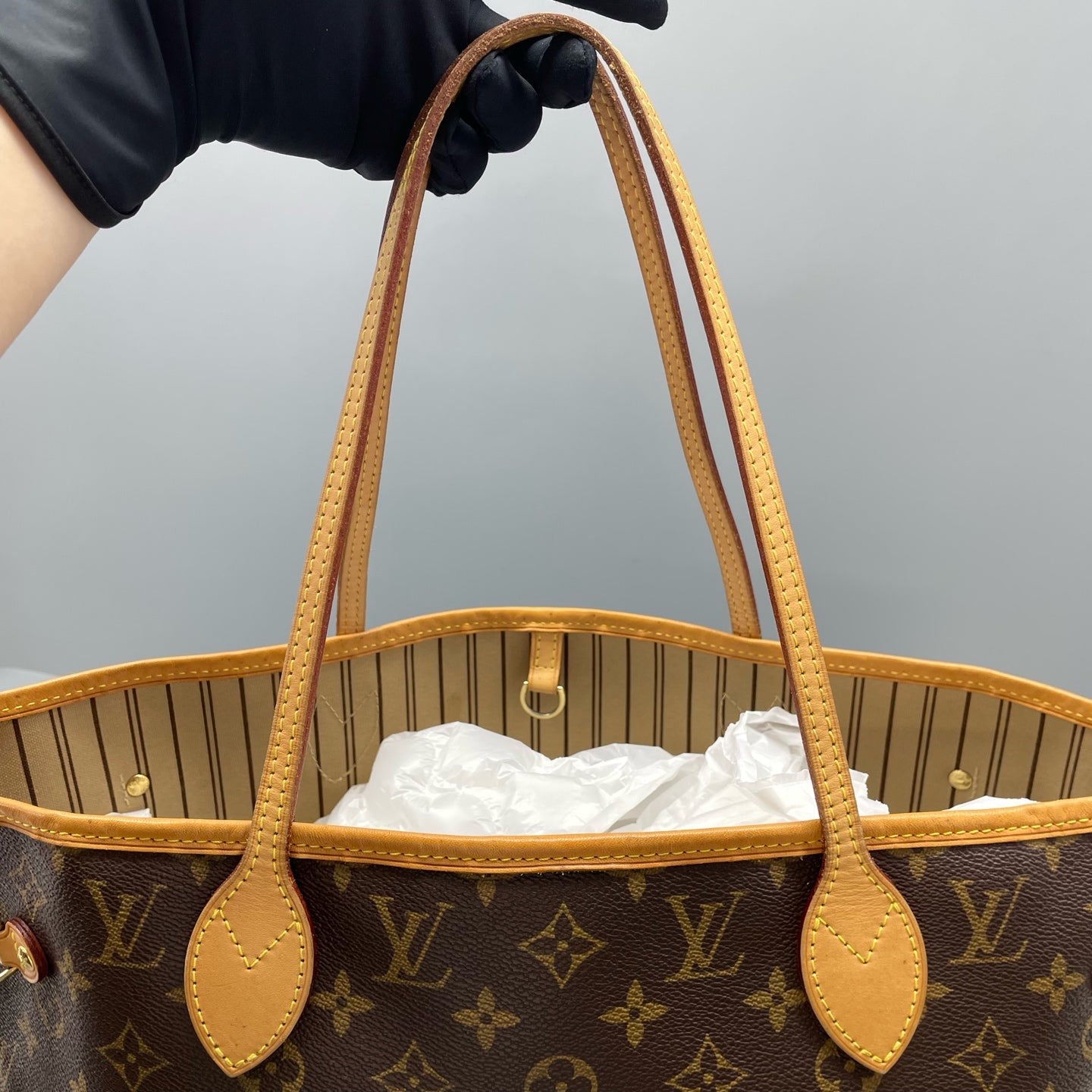 Louis Vuitton - Neverfull MM - Synthetic - Brown - (medium)